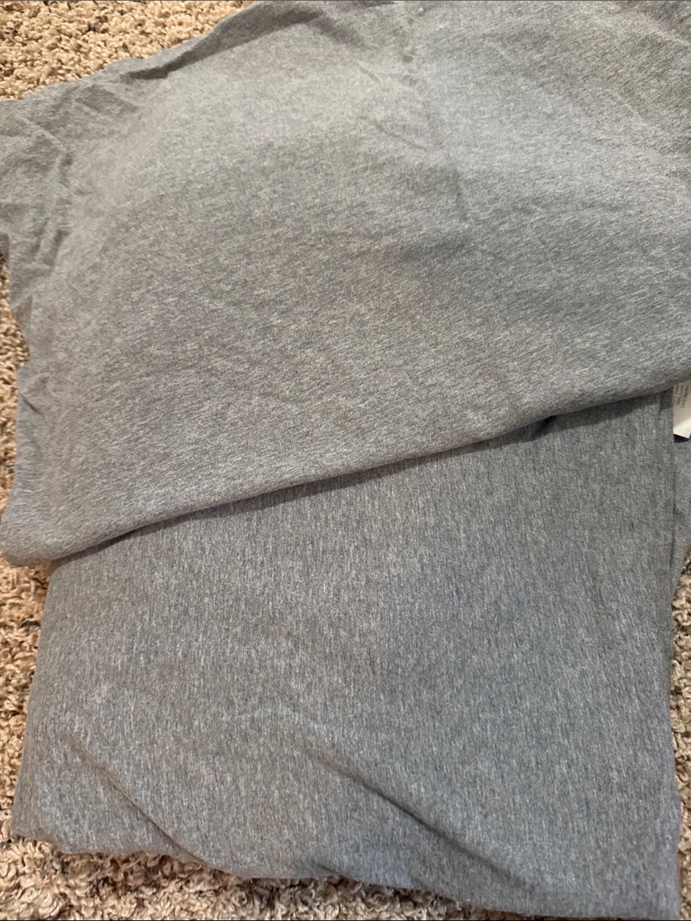 Pottery Barn Teen heathered Gray Jersey (favorite tee) sheet set - twin xl